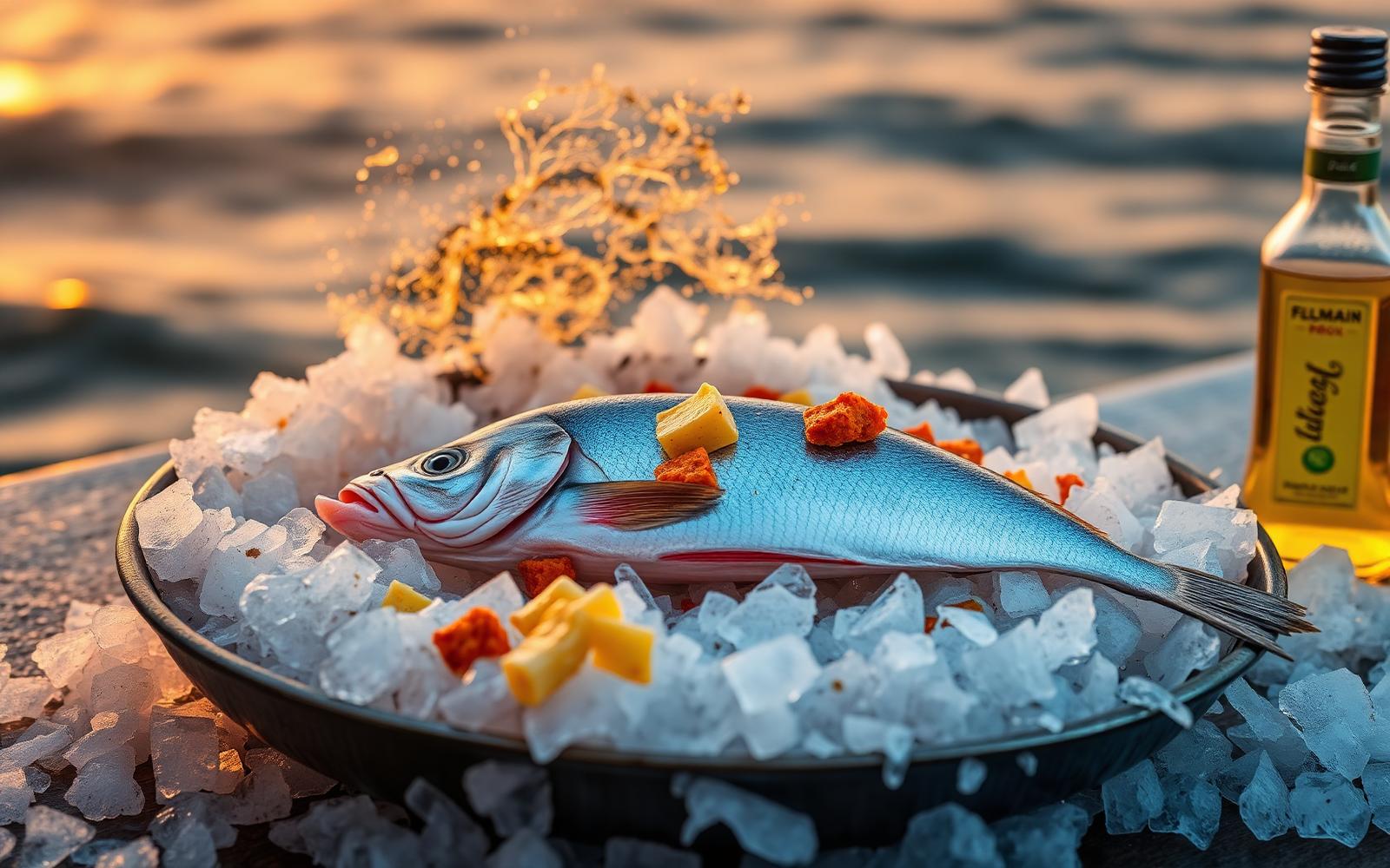 Mustard oil & fresh fish